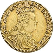 10 táleros (2 augustdores) 1753  G  "de Corona"