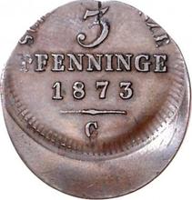 3 fenigi 1861-1873   