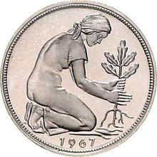 50 Pfennig 1967 J  