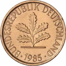 1 Pfennig 1985 D  