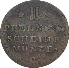 2 Pfennige 1821 C  