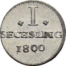 Sechsling 1800  O.H.K. 