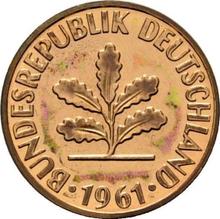 2 Pfennig 1961 G  
