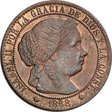 1 Centimo de Escudo 1868  OM 