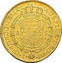 8 escudo 1792 So DA 