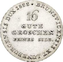 16 Gutegroschen 1822   