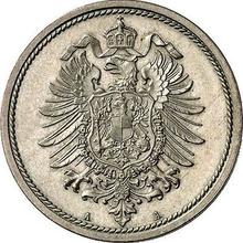 10 Pfennige 1875 A  
