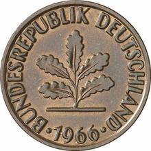 2 Pfennig 1966 D  