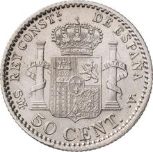 50 centimos 1904  SMV 