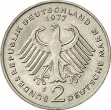 2 marki 1977 F   "Konrad Adenauer"