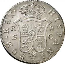 8 reales 1789 S C 