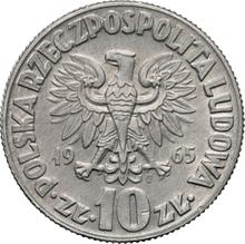 10 złotych 1965 MW  JG "Mikołaj Kopernik" (PRÓBA)