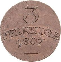 3 Pfennige 1807   