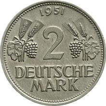 2 марки 1951   