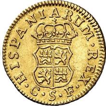 Medio escudo 1770 S CF 