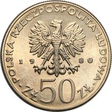 50 Zlotych 1980 MW   "Kasimir I. der Erneuerer" (Probe)