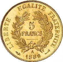 5 Franken 1889 A  