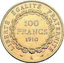 100 francos 1910 A  