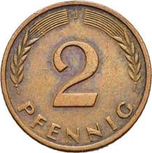 2 Pfennig 1967 J  