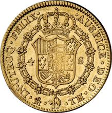 4 escudos 1804 Mo TH 
