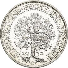 5 Reichsmark 1932 G   "Oak Tree"