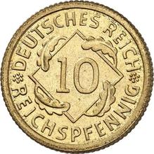 10 Reichspfennig 1931 G  
