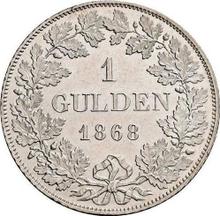 1 gulden 1868   