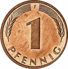 1 Pfennig 1996 F  