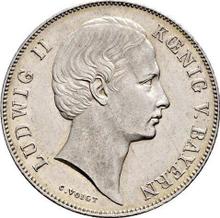 1 gulden 1864   