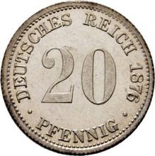 20 fenigów 1876 D  