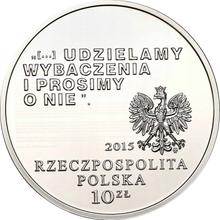 10 Zlotych 2015 MW   "50th Anniversary of the Letter of Reconciliation of the Polish Bishops to the German Bishops"