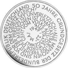 10 Mark 1999 J   "Grundgesetzes"