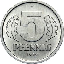 5 fenigów 1979 A  