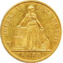 10 Pesos 1892 So  