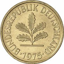 5 Pfennige 1975 G  