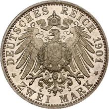 2 marcos 1901 D   "Bavaria"