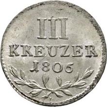 3 kreuzers 1806   