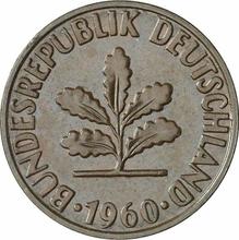 2 Pfennig 1960 J  