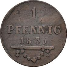 1 Pfennig 1835   