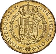 4 escudos 1810  JP 