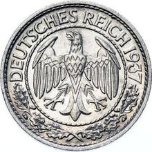 50 Reichspfennig 1937 F  