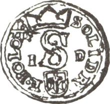 Szeląg 1588  ID  "Casa de moneda de Poznan"