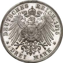 3 марки 1915 G   "Баден"