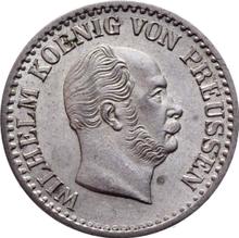 1 серебряный грош 1866 A  
