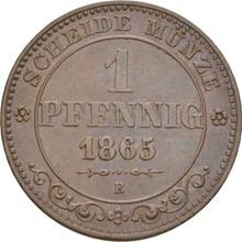 1 пфенниг 1865  B 