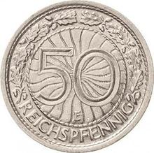 50 Reichspfennig 1932 E  