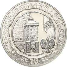 10 Zlotych 2007 MW  RK "750th Anniversary of the granting municipal rights to Krakow"