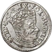 Трояк (3 гроша) 1580    "Литва"