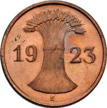 1 Rentenpfennig 1923 E  