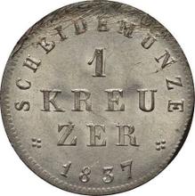 1 Kreuzer 1837   